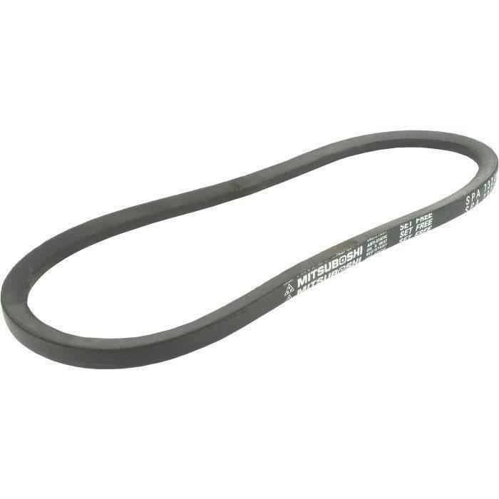 Courroie lisse trapézoïdale MITSUBOSHI série SPA (section 13x10mm) Longueur ext: 2818mm