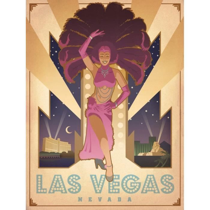 Affiche Las Vegas 30x40 cm | Maisons du Monde