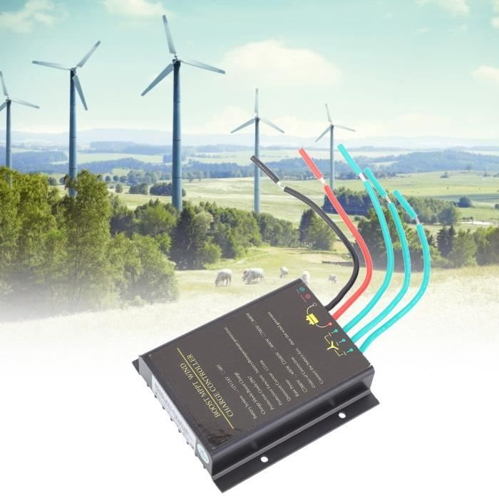 Contrôleur De Charge Éolienne MPPT Étanche 48V 800W - Régulateur Mini Éolienne
