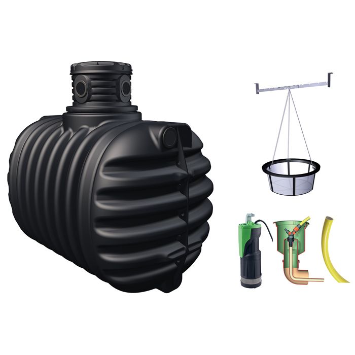 Garantia Kit Jardin 4rain 2650 L Noir