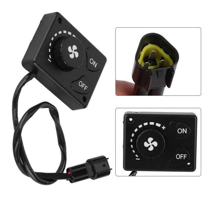 Interrupteur Moniteur LCD Pour Chauffage Air Diesel 12V/24V - Compatibilité Universelle - Neuf