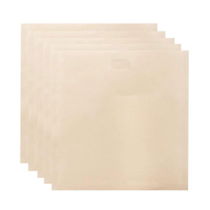 Lot De 10 Sacs Réutilisables Pour Grille-pain - Résistants à La Chaleur - Matière PTFE Sur Fibre De Verre - Neuf