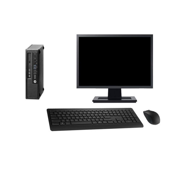 Mini PC HP 800 G1 USDT Ecran 27 Intel G3220 RAM 16Go SSD 120Go Windows 10 Wifi Reconditionné - Hewlett-Packard reconditionné disponible sur Cdiscount Seconde Vie