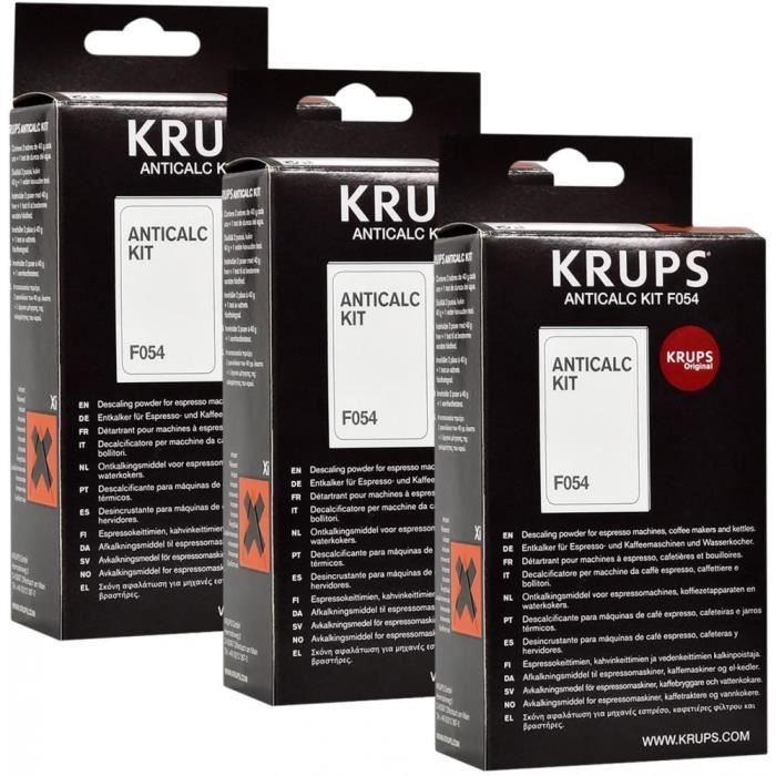 Acheter en ligne KRUPS Détartrant Anti Calc (2 x 40 g) à bons prix