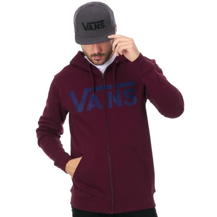 sweat à capuche vans marron