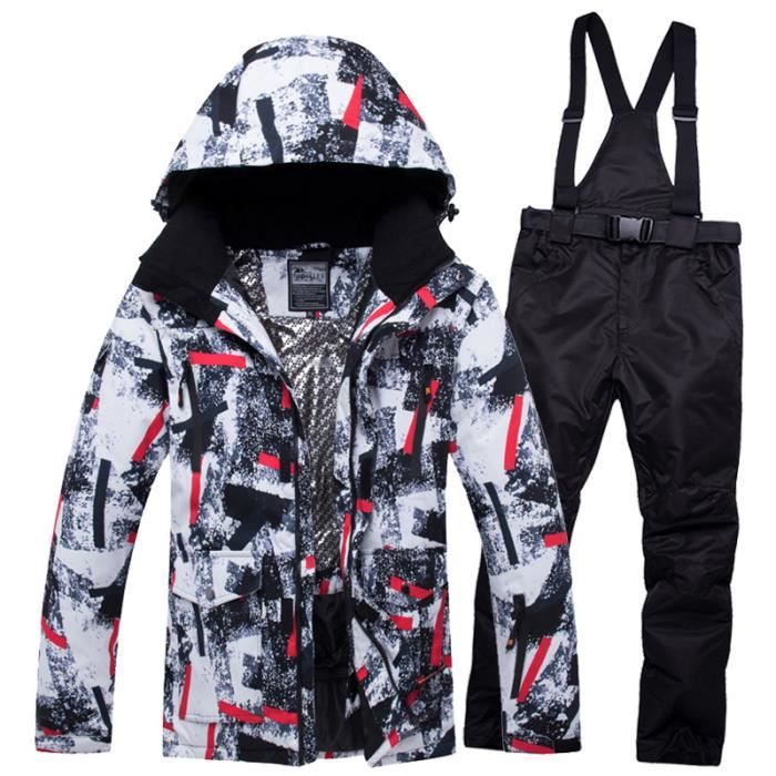 Ensemble veste et pantalon de ski homme - Cdiscount