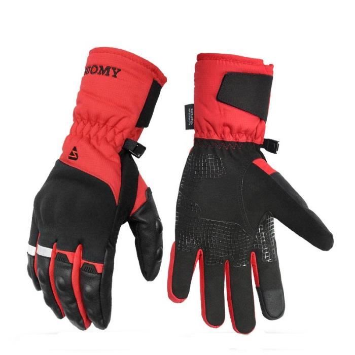 A-pro Moto CE Protections Textile Blouson Manchon D/émontable Gilet Termique rouge XXL