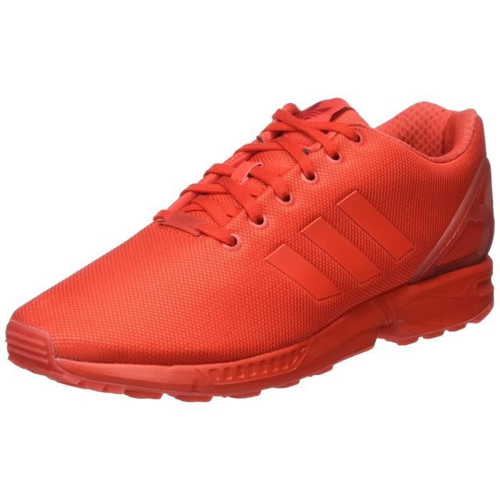 basket adidas zx flux rouge