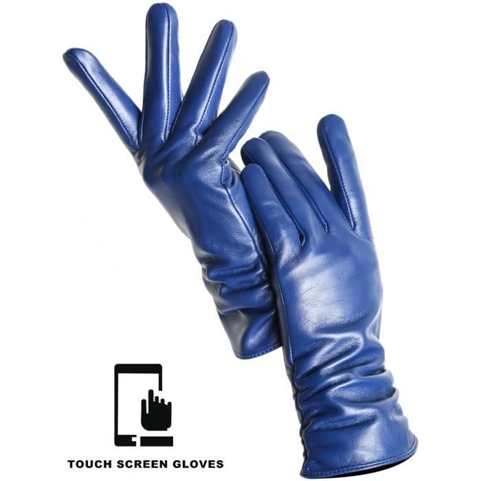 Gants pour femmes en peau de mouton et agneau | Dents