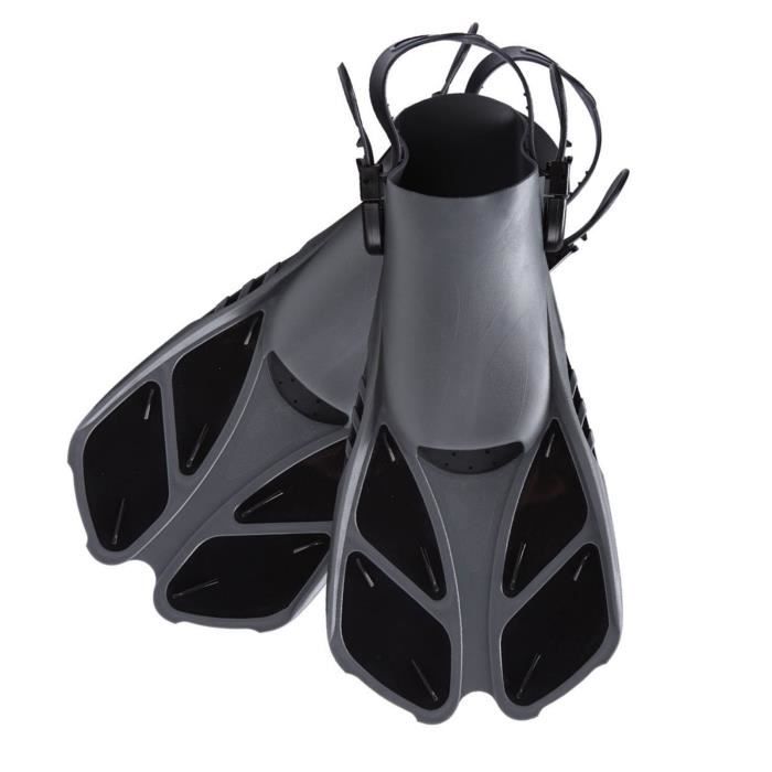 UsTZtai Palmes de Natation en Silicone pour Adultes et Enfants, Longues Palmes de Nage, Équipement de Plongée en Apnée, Équipement d'Entraînement pour Sports Nautiques