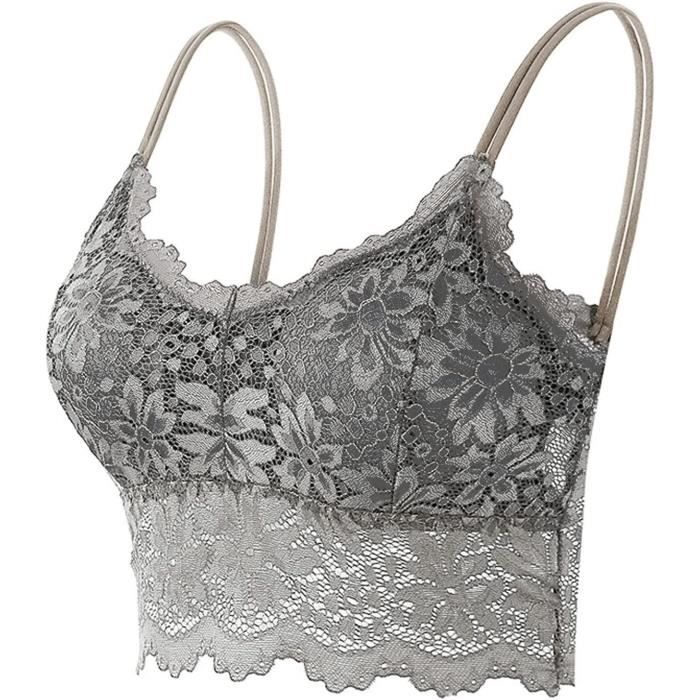 Robe Femme Chic Et Elegant Soutien-gorge Armatures Sans Complexe - Modèle Arum En Dentelle Pour Bonnets C à G Lingerie Sans Complexe Femme