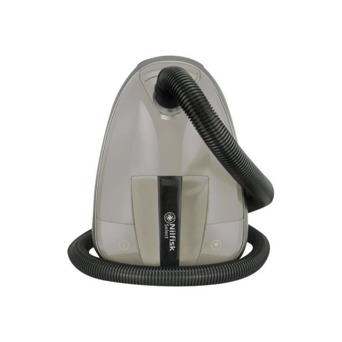 Aspirateur traineau sac gris - NILFISK - Select GRCL13P08A1 - Classe A - 2.7L - Anti-allergique