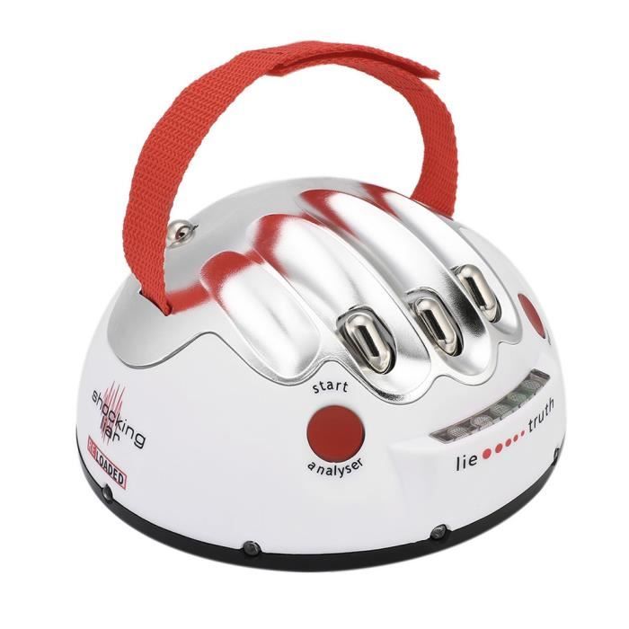 Meilleurs prix pour Jouet de vérité de détecteur de mensonge de choc électrique de Liar de choc de polygraphe