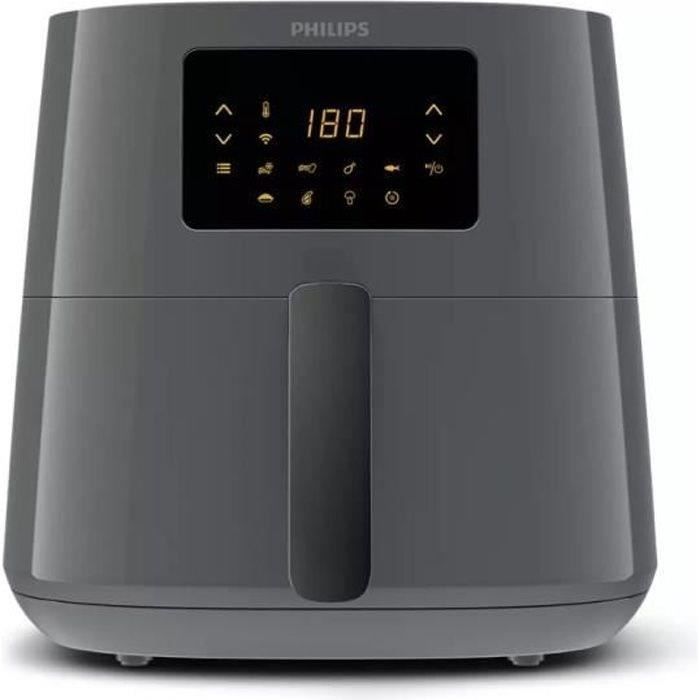 Philips HD9252/90 Airfryer Compact Noir - Bien plus qu'une friteuse :  faites cuire, frire, rôtir et griller tous vos aliments - Cdiscount  Electroménager