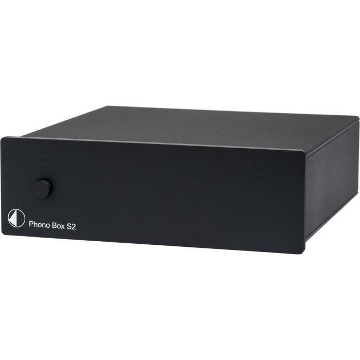 Pro-Ject Préamplificateur Phono Project Box S2 Noir - 9120071658564