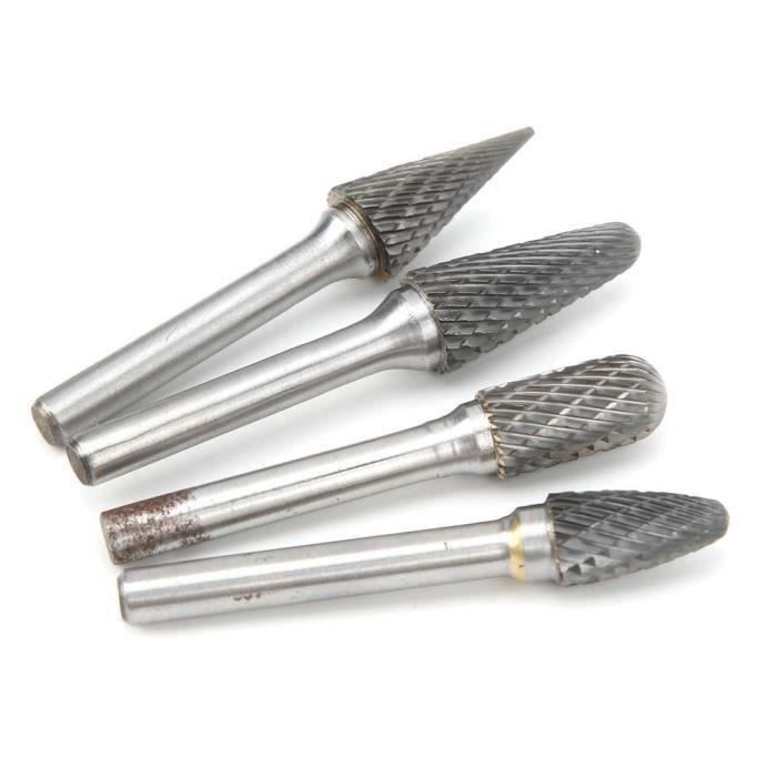 Duokon Forets En Carbure Cimenté 10pcs Forets De Carte De Circuit