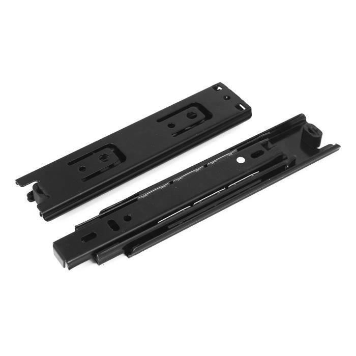 Organisateur Tiroir Pour Machine à Coudre - 35 X 13,3 X 4,5 Cm, Plastique, Rails Coulissants, Gris - 4