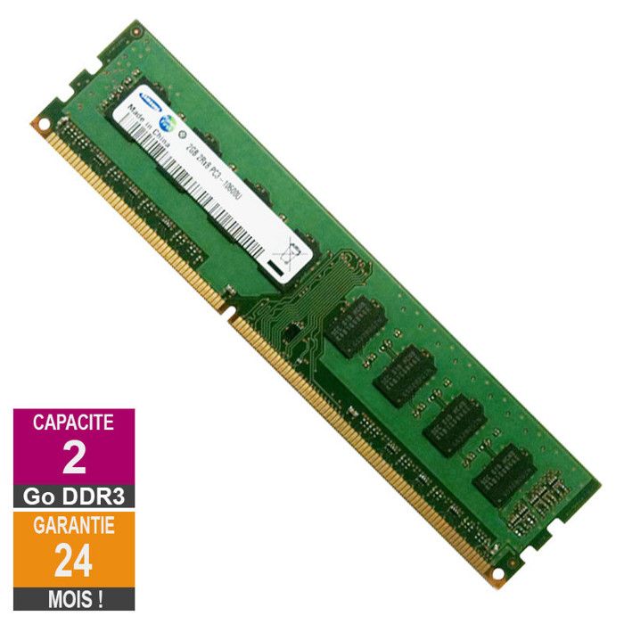 Samsung M378B5673FH0 CH9 2 Go DDR3 1333 MHz - vue 1