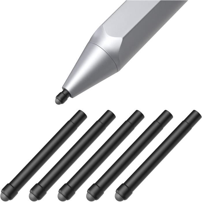 Lot De 6 Pointes De Rechange Pour Stylet Remarkable Paper Pro 9046 - Nylon Haute Réactivité, Compatible Tablette