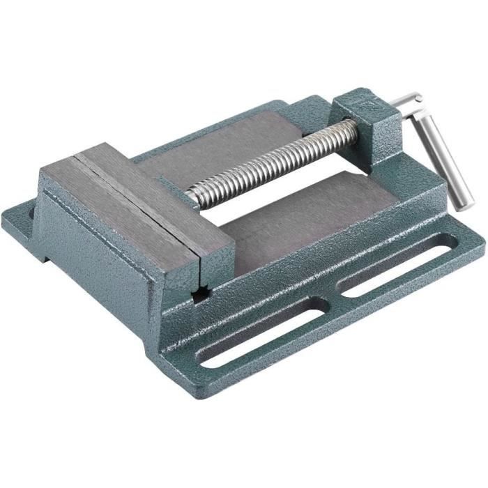 Étau De Perceuse 120 mm - Étau de perçage, de fraisage et table croisée