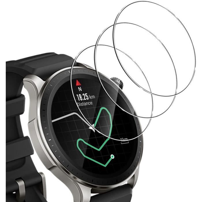 Protecteur en verre trempé pour Amazfit GTR Mini, voděodolné