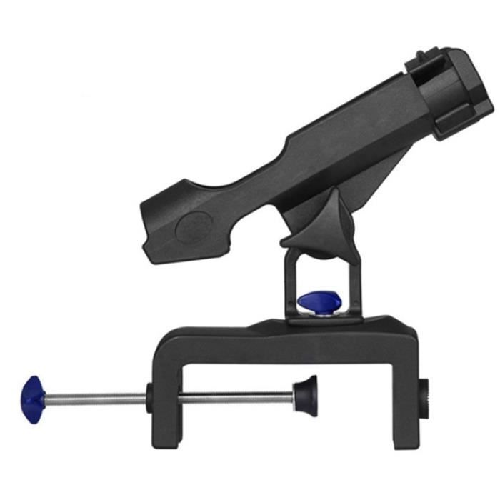 Support De Canne à Pêche Bateau Rotatif 360° - Acier