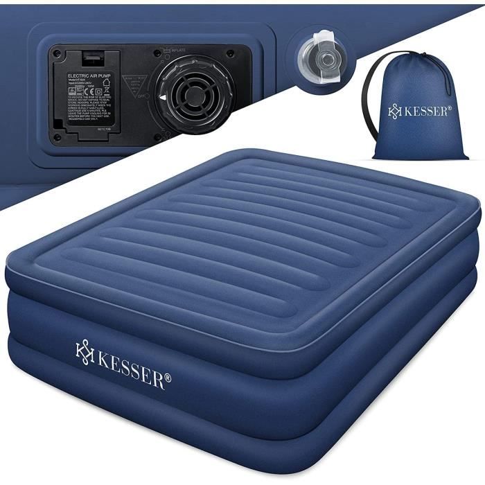 Matelas De Canapé Gonflable Pour 2 Personnes Avec Pompe Gonflable Électrique,Pliable,5 Façons D