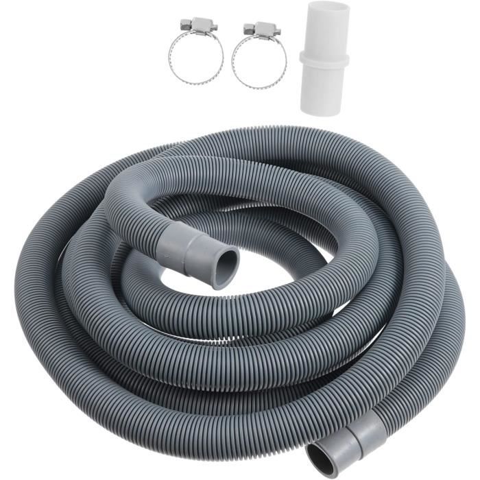 Adaptateur De Vidange Pour Machine à Laver - Raccord De Drain Universel - Anti-Fuite - Avec Bouchon Et Collier De Serrage