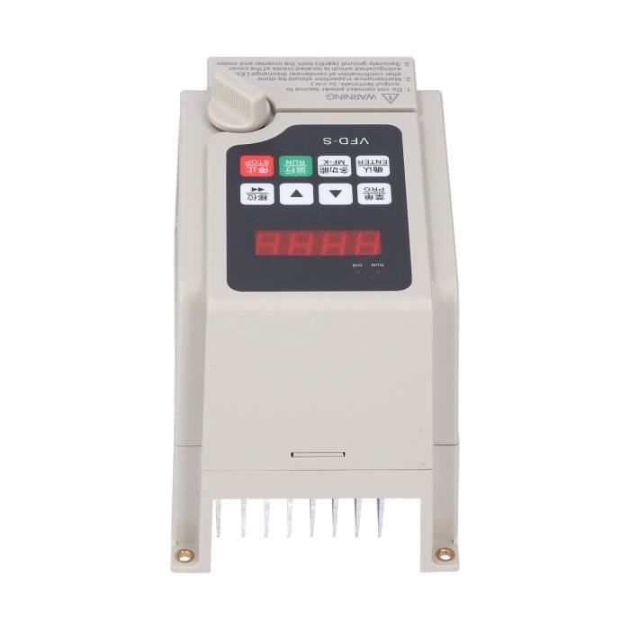 Variador De Frecuencia Monofásico 220V 1.5kW 8A - Para Control De Velocidad De Motores Monofásicos