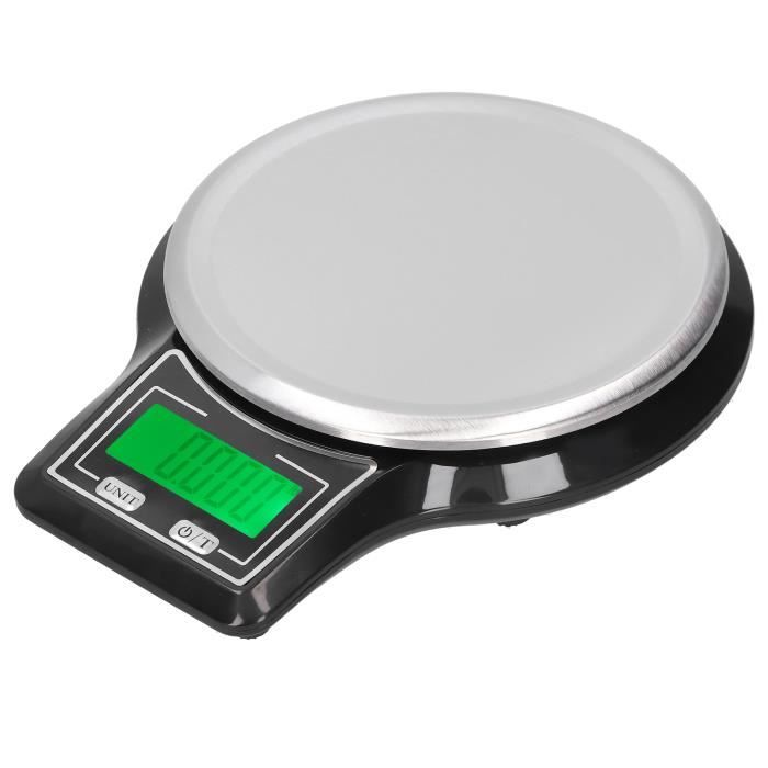 Balance De Cuisine Numérique Vitafit 10kg - Précision 1g - Acier Inox - 6 Unités - Fonction Tare