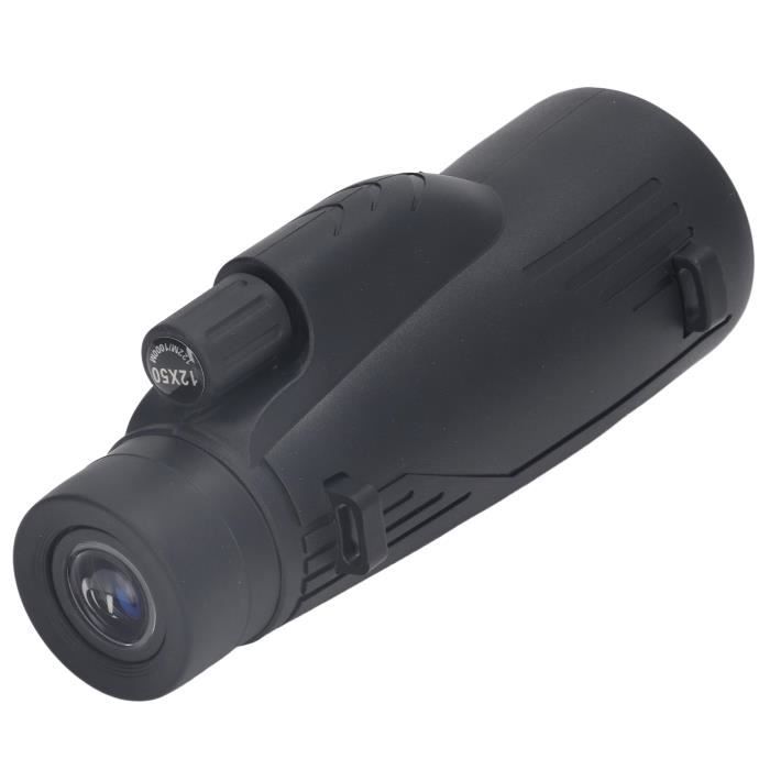 Télescope Monoculaire Puissant 12x50 HD - Prismes BAK4 - Étanche IPX4 - Pour Observation Et Randonnée
