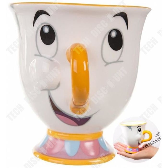 Td Mug Inspiration Personnage Disney Zip La Belle Et La Bete Boissons Chaudes Et Froides Enfant Adultes Dinette Jeu Usage Quotidien Cdiscount Puericulture Eveil Bebe