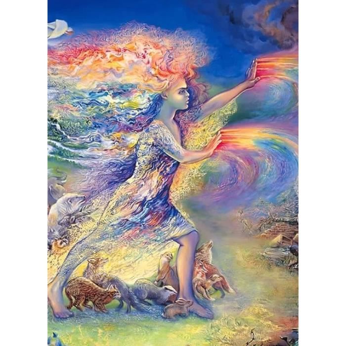 Peinture Diamant 5D Ronde Mecque Sacrée Nuit – Kit Complet Mosquée De La Mecque 40x50 Cm, DIY Diamond Painting, Broderie Strass Étincelante Terre Sainte