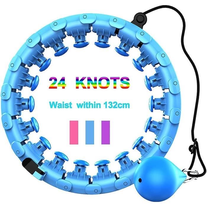 Cerceau Hula Intelligent K-MART 27 Nœuds - Mixte Fitness Massage Avec Disques Magnétiques