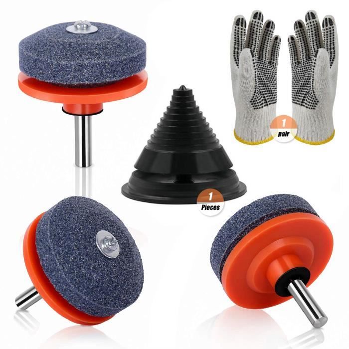 Fraise rotative 28 mm en acier au carbone pour meuleuse d'angle, tête