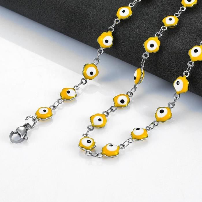 30" Lot fashion perle boule chaîne en acier inoxydable collier 6 mm 