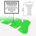 Protection Adhésive 3D pour Réservoir Moto Kawasaki, Vert, 19 x 13 cm-1