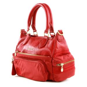 sac desigual cuir