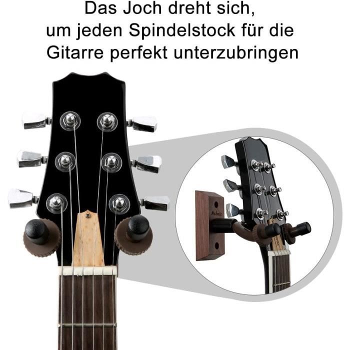 Support mural guitare bois - Cdiscount