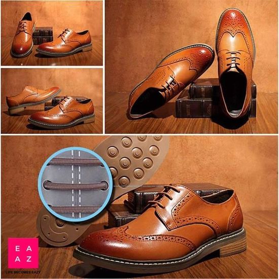 Lacets elastiques chaussures de ville outlet