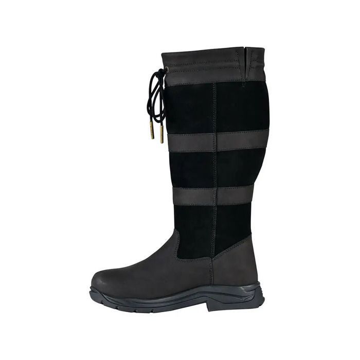 Bottes Dublin River Cuir Imperméables Femme – UK 7, Mollet Large, Occasion