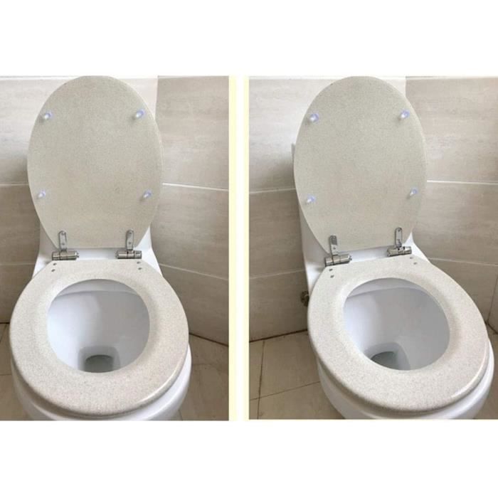 Abattant deals wc paillettes