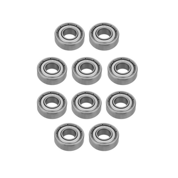 Roulements à Billes 10 Haute Vitesse Gorge Profonde Blindés