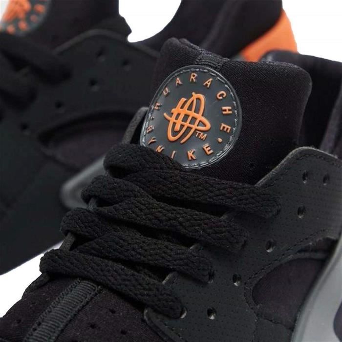 Chaussures pour Enfant NIKE Air Huarache Noir Synthetique Lacets Noir Cdiscount Chaussures