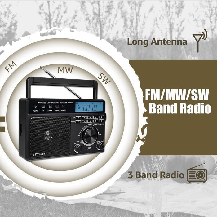 Poste Radio Vintage Impérial RT 290 Beige - Fonctionne Parfaitement