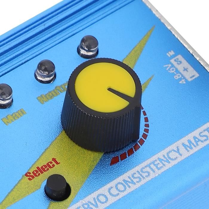 Testeur ECS Et Servo 3 Canaux – Vérificateur De Vitesse Pour Moteur, Servo Analogique/numérique, Hélico RC, Bateau, Voiture