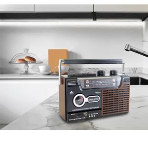 Sxhlseller Lecteur de Cassettes Portable, Enregistreur Radio AM FM
