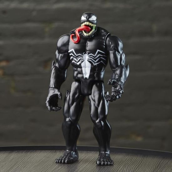 Marvel Hasbro F4984 Titan Hero Series, Multicolore, Figurine à  Collectionner Venom de 30 cm, Jouet pour Enfants à partir de 4 Ans