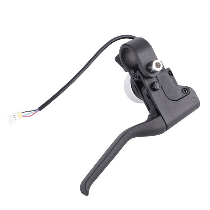 Paires De Leviers De Frein Pour Trottinette électrique - Alliage Aluminium, Antidérapants, Connecteur étanche 2 Broches, Longueur 185 Mm