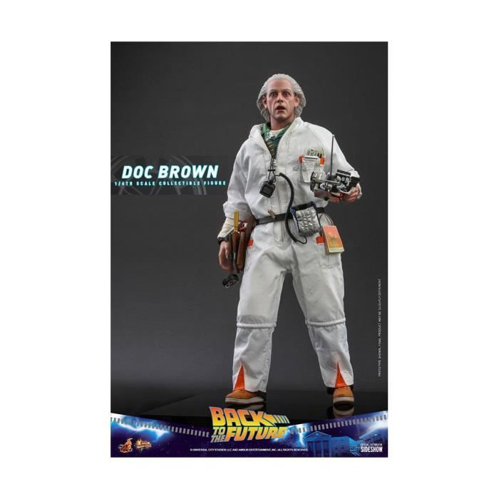 Hot Toys Retour vers le futur Doc Brown - Figurines Shop